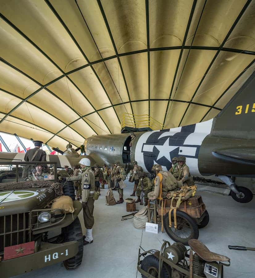 Airborne Museum in Sainte-Mère-Eglise - Wat te doen in Normandië - Camping le Marqueval Normandië