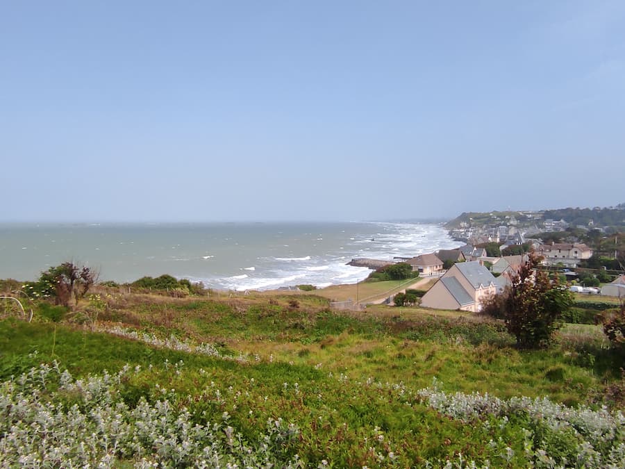 Landing strand arromanches - Camping le Marqueval
