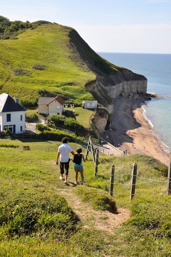 Kustpaden in Normandië - Camping le Marqueval Dieppe