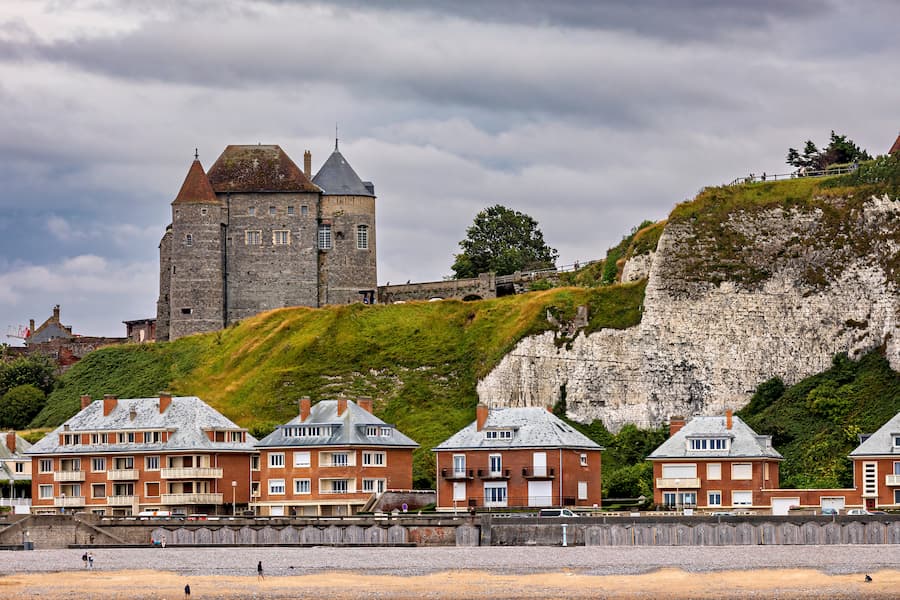 Chateau de Dieppe - Camping le Marqueval en Seine-Maritime
