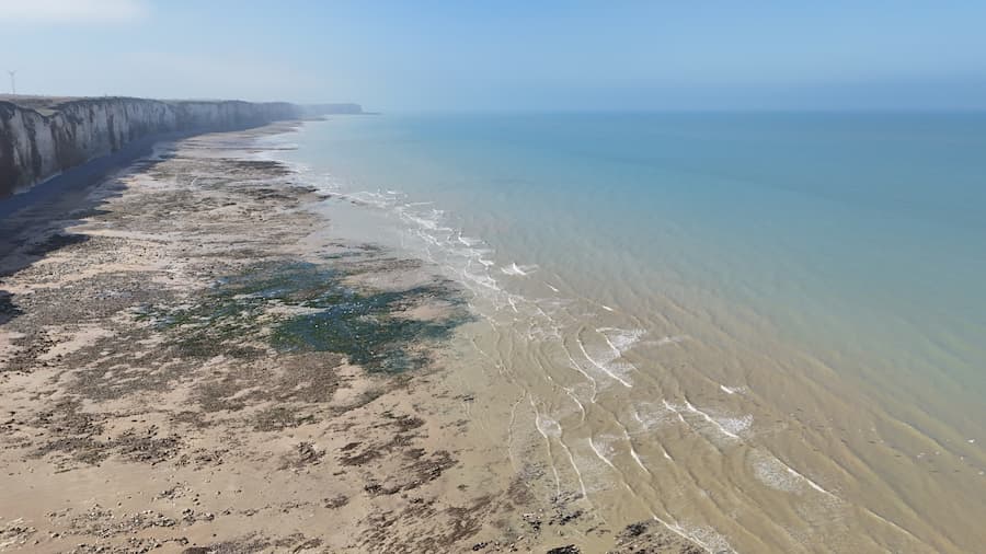 Kust van Veules-les-Roses voor kitesurfen - Camping le Marqueval