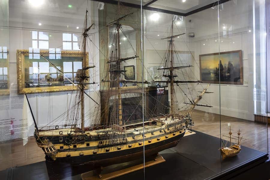 Interieur du chateau musee de Dieppe - Camping Seine-Maritime le Marqueval