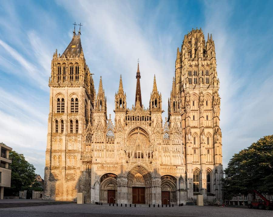 Façade Cathédrale Notre-Dame-de-Rouen - Camping le Marqueval Seine-Maritime